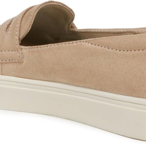 Women's Loafers Faux Leather Fabric Size 8 Casual Slip-On Comfort Flex - Picture 7 of 9